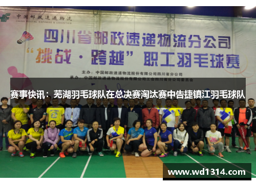 赛事快讯：芜湖羽毛球队在总决赛淘汰赛中告捷镇江羽毛球队