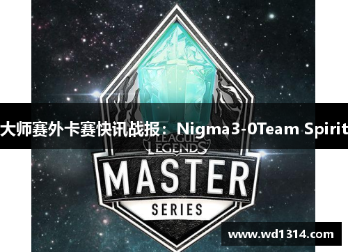 大师赛外卡赛快讯战报：Nigma3-0Team Spirit
